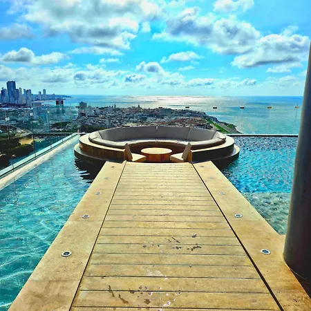 Beautiful View Of The Ocean And The Apartamento Cartagena